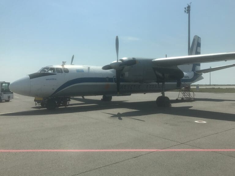 My First Ever Antonov An-24 Ride: Almaty to Astana via Balkhash with Southern Sky Airlines