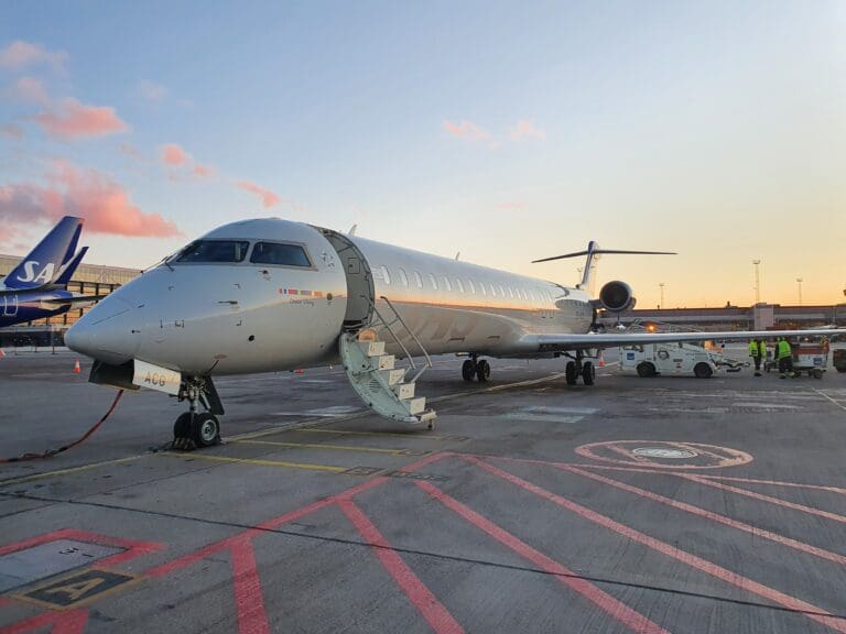 Not Quite SAS! Flying on an Xfly CRJ-900: Ostersund to Stockholm Arlanda