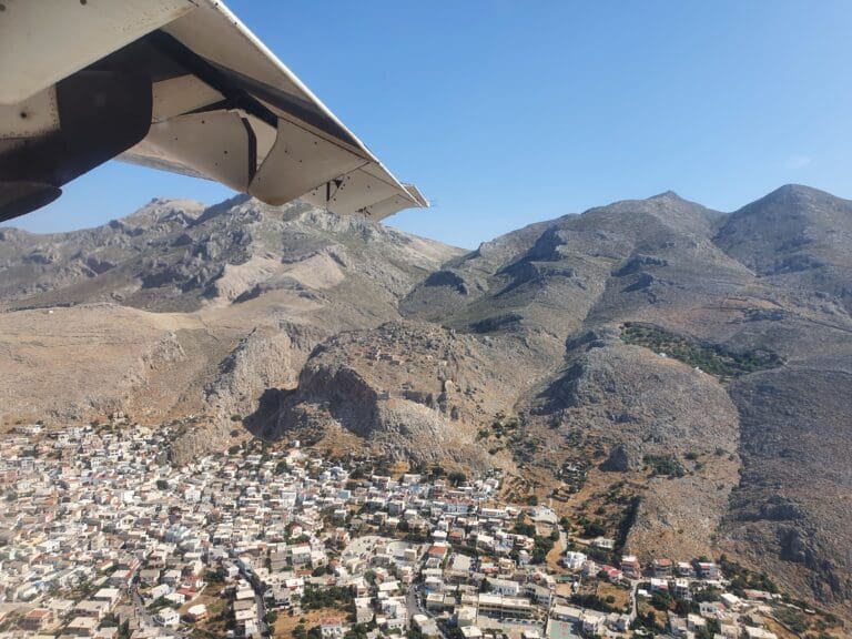 Taking Greece’s Island Hopper: Rhodes to Athens with 3 Stops on a Sky Express ATR 42