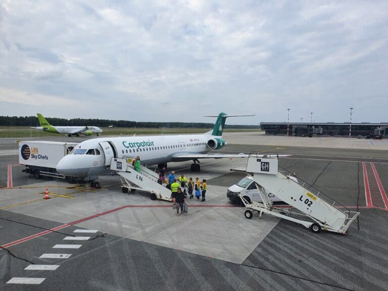 Flying the Rare Fokker 100: Hamburg to Riga with Carpatair