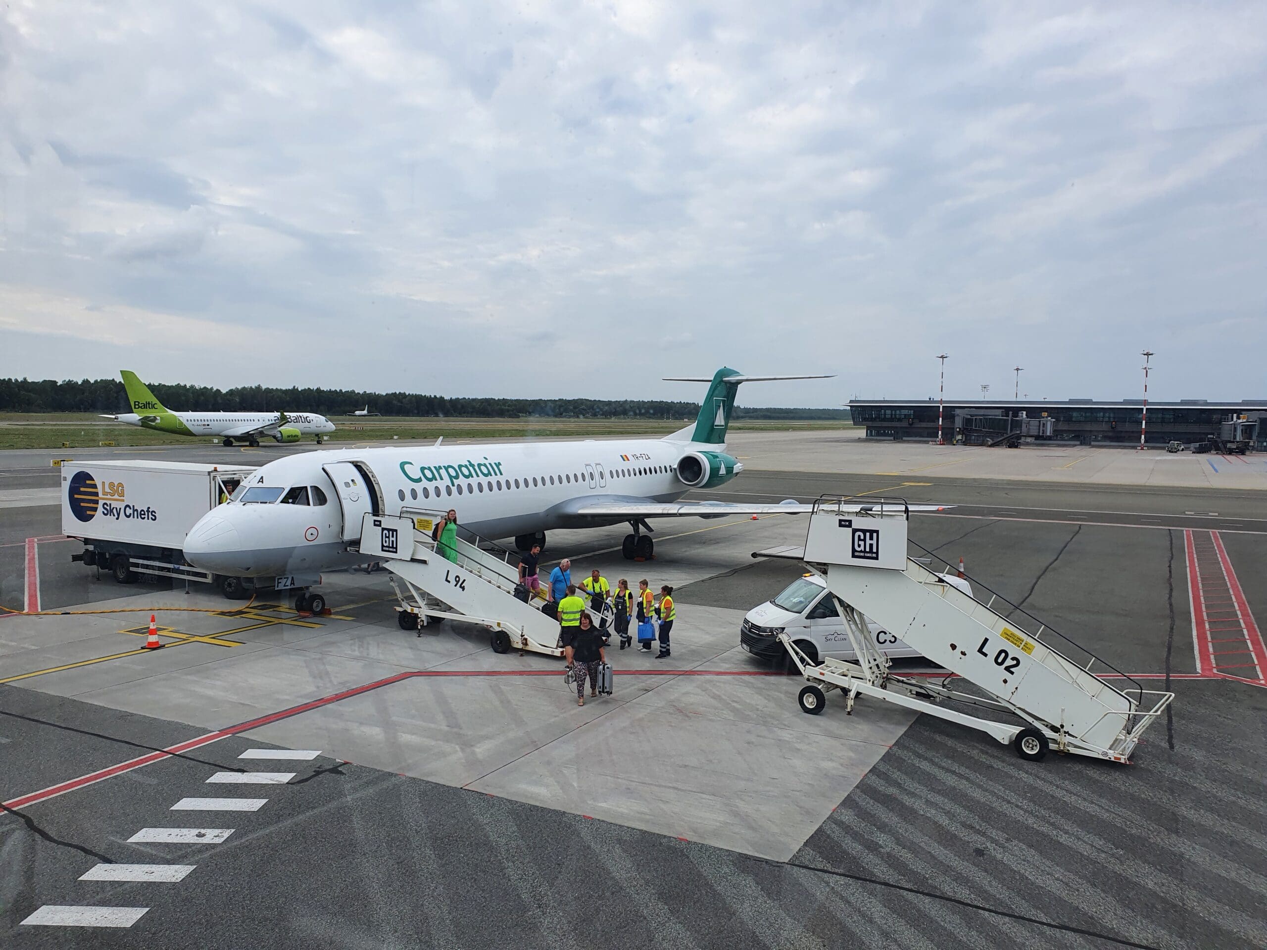 Flying the Rare Fokker 100: Hamburg to Riga with Carpatair