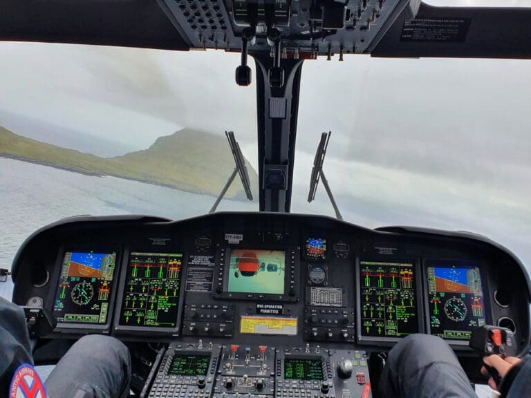 The Cheapest Ever Helicopter Ride? Vágar to Klaksvík on an Atlantic Airways AW139