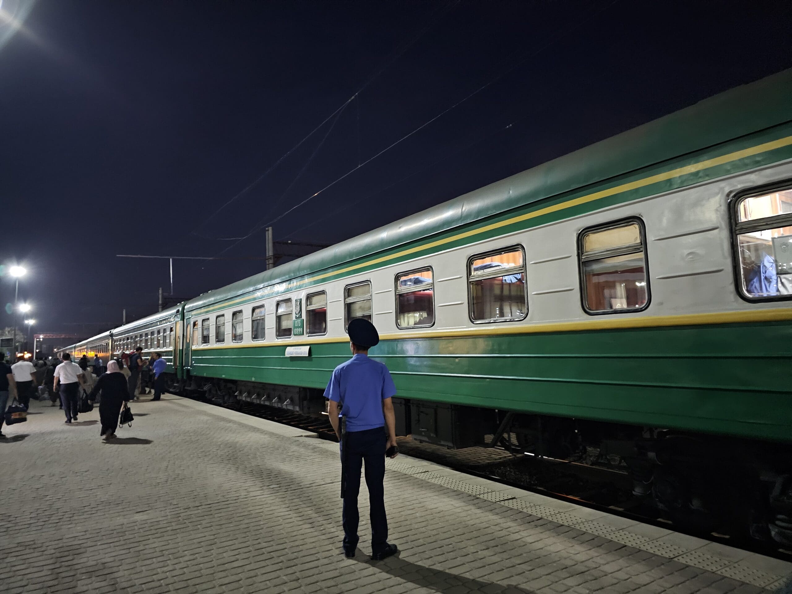 The Uzbek Sleeper Train Experience: Tashkent to Bukhara