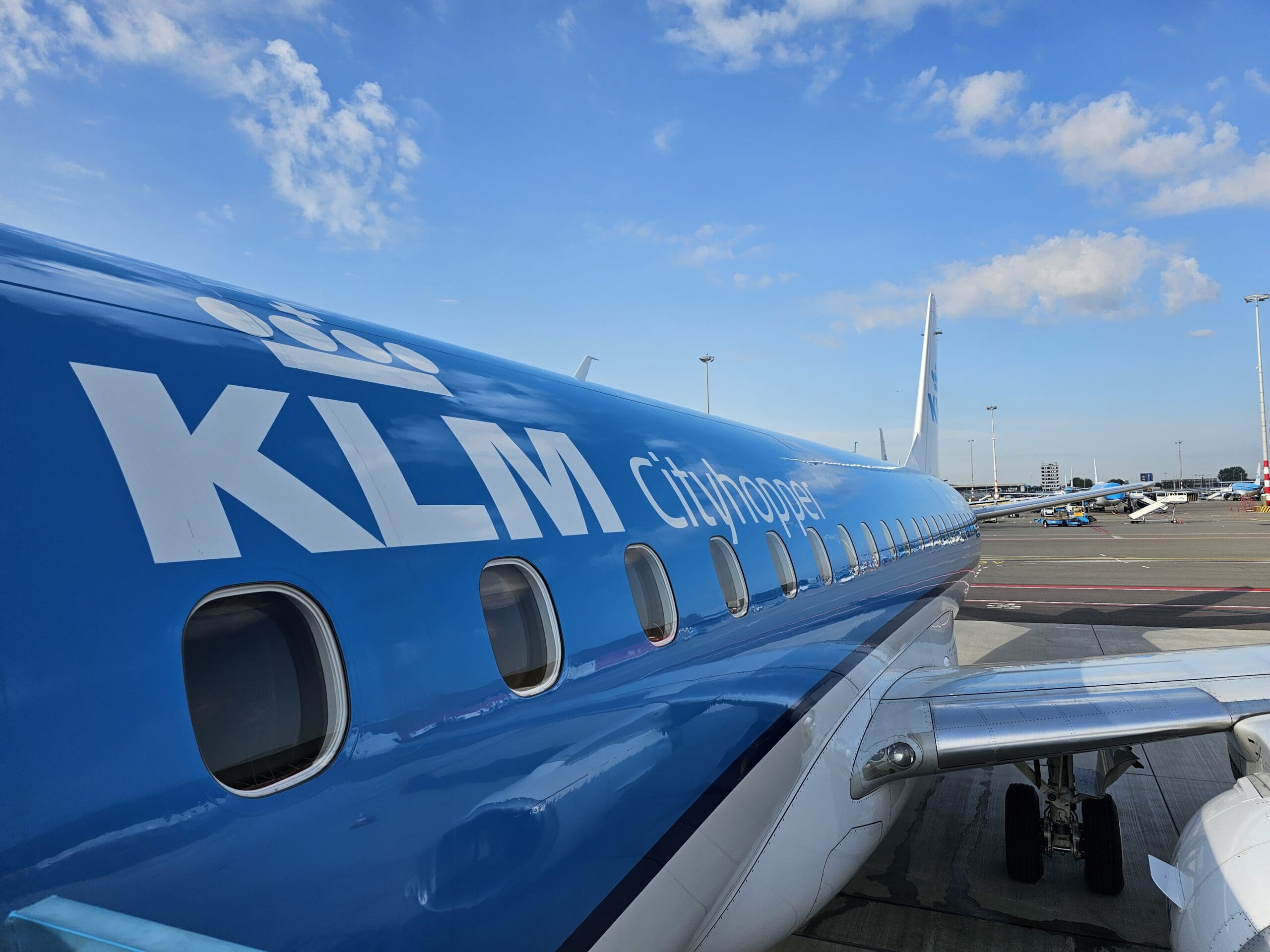 A Short Hop Across the North Sea: Amsterdam to Leeds Bradford on a KLM Cityhopper Embraer 175