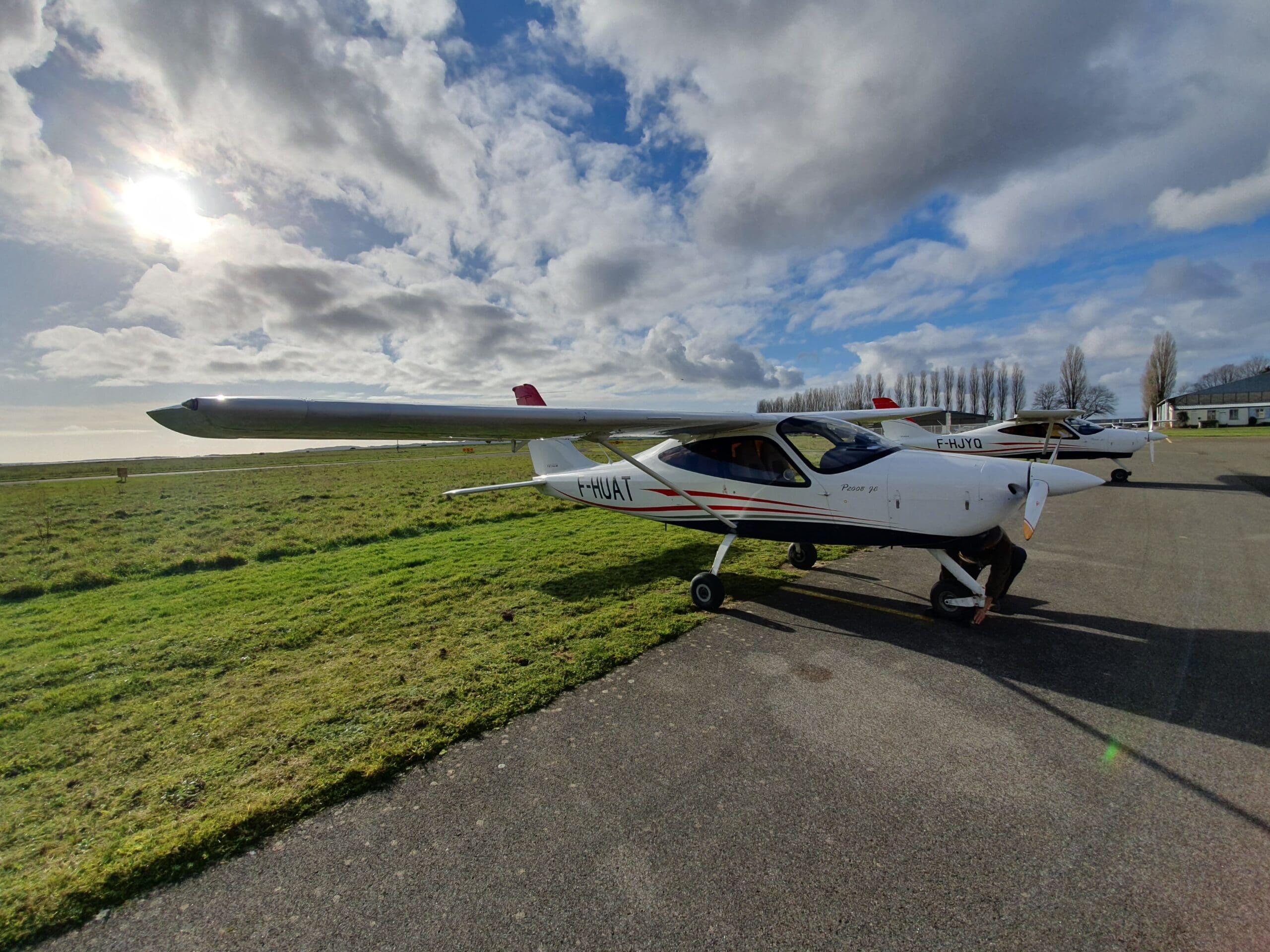 Air France, But Not Quite: A Tecnam P2008 Flight Over Picardy
