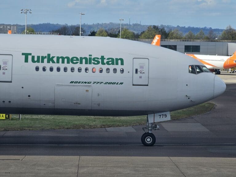 Flying Mysterious Turkmenistan Airlines on a Rare Boeing 777-200LR: London Gatwick to Ashgabat