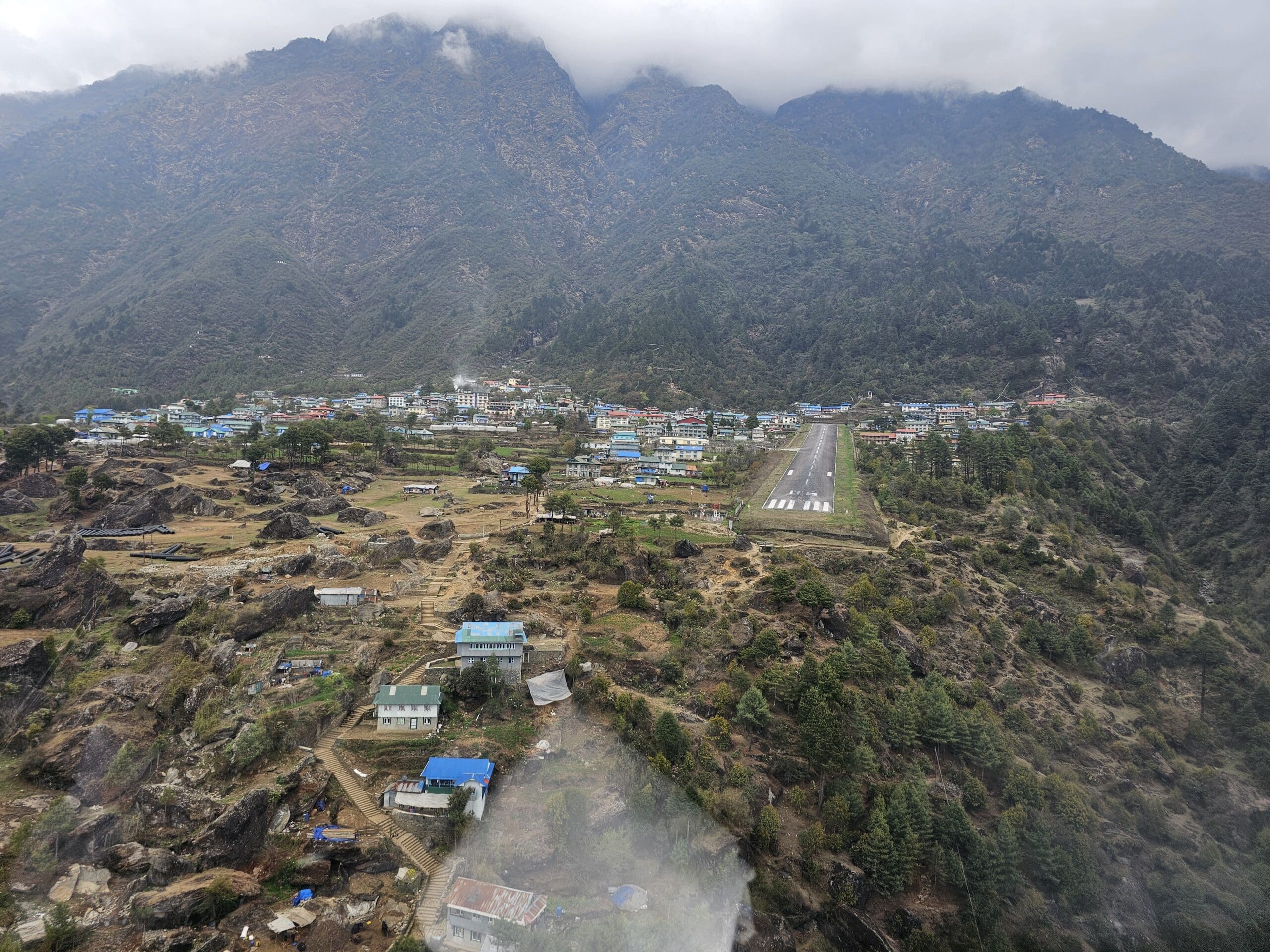Flying to World Famous Lukla by Helicopter