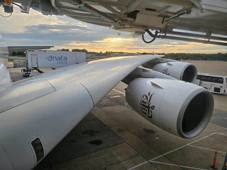 Flying the Emirates Whale: Dubai to London Gatwick on the A380