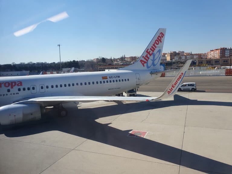 Review: Air Europa Boeing 737-800 – Madrid to Lisbon
