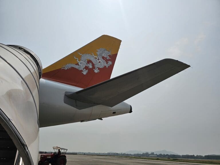 Fifth Freedom on Bhutan’s Royal Airline: Guwahati to Singapore on a Drukair A320neo